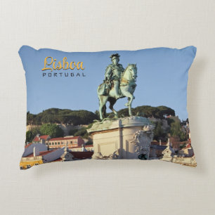 Equestrian statue of King José I, Lisbon Accent Pillow