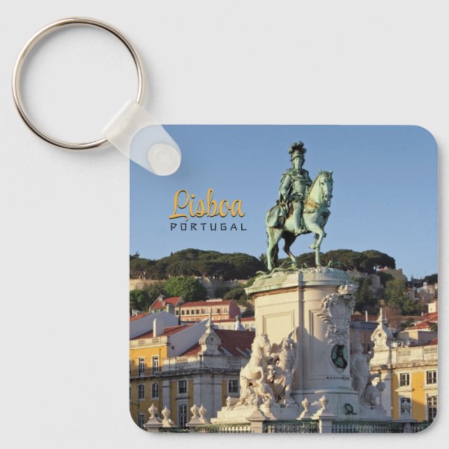 Equestrian statue of King José I, Lisbon  Keychain (Front)
