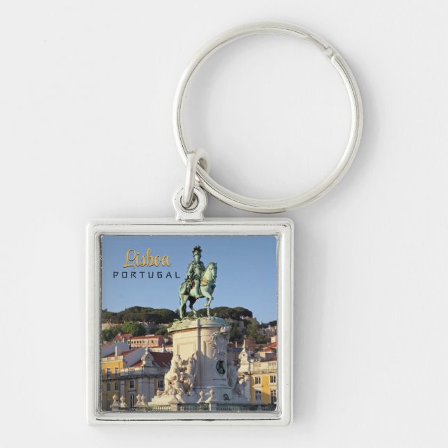 Equestrian statue of King José I, Lisbon  Keychain (Front)