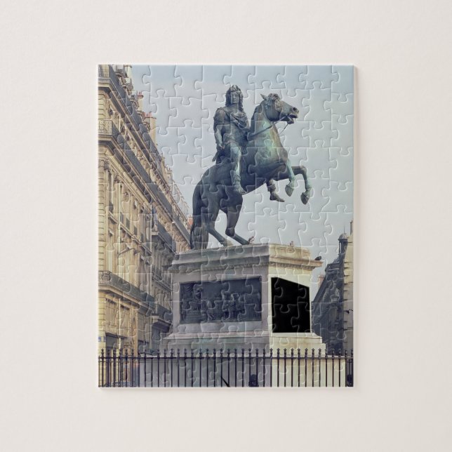 Equestrian Statue of King Louis XIV (1816-22) (bro Jigsaw Puzzle (Vertical)