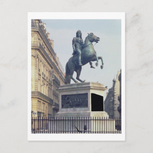 Equestrian Statue of King Louis XIV (1816-22) (bro Postcard