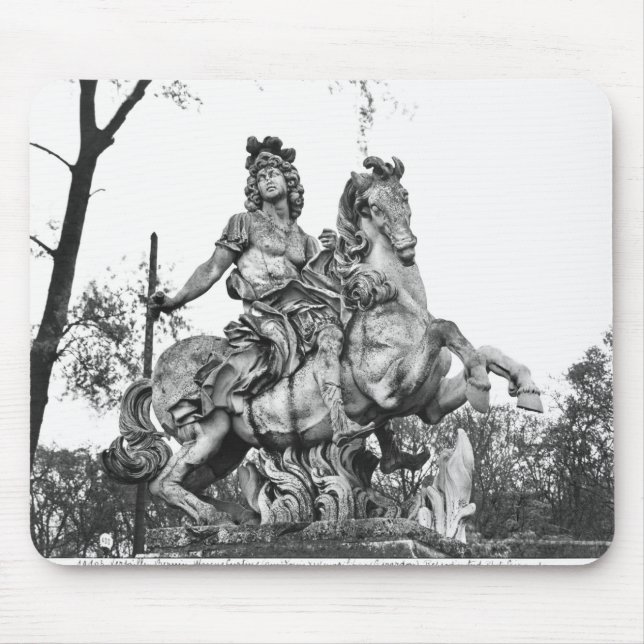 Equestrian statue of Louis XIV Mouse Pad (Front)