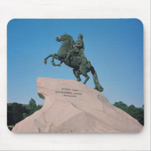 Equestrian statue of Peter I  the Great, 1782 Mouse Pad