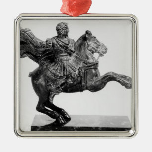 Equestrian statuette of Alexander the Great Metal Ornament