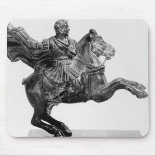 Equestrian statuette of Alexander the Great Mouse Pad