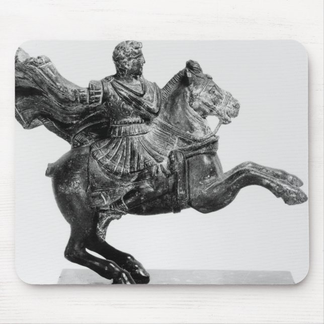 Equestrian statuette of Alexander the Great Mouse Pad (Front)