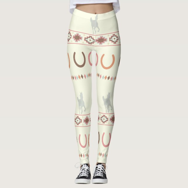 equestrian tribe leggings (Front)