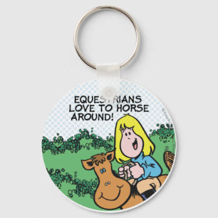 Equestrians Love To... Keychain