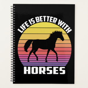 Equestriy Cadeau Cowgirl Black Horse Lover Quotidi