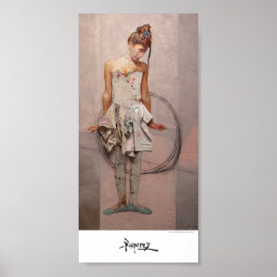 "Equilibrista Con Aro", by Ruiperez Poster