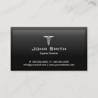 Equine Dentist Black Border Dental