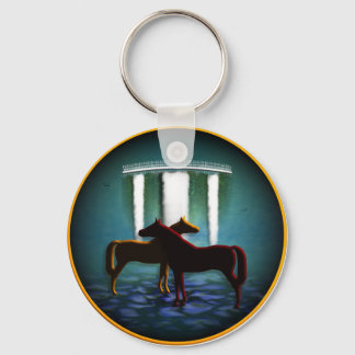 EQUINE EVE KEYCHAIN