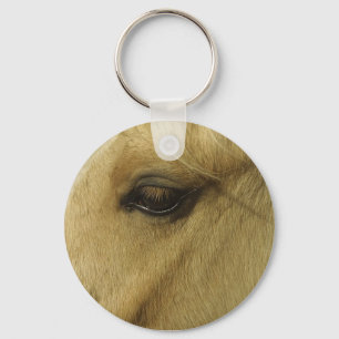 Equine Eye Keychain