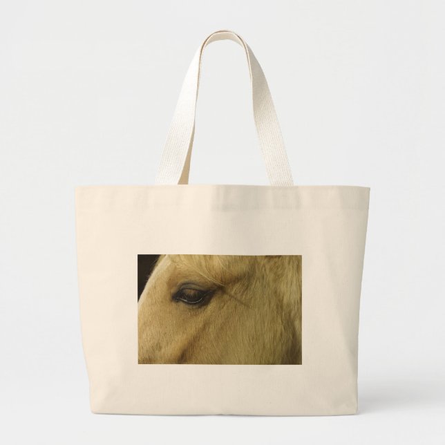 Equine Eye Large Tote Bag (Front)