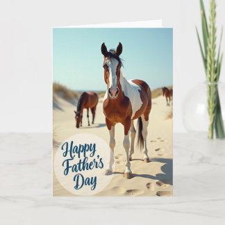 Equine Fathers Day Card