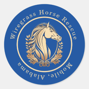 Equine Horse Business Rescue Labels
