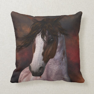 Equine Horse Portrait Cushion Pillow Gift