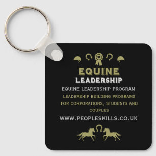 Equine leadership Training Keychain