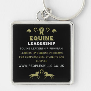 Equine leadership Training Keychain
