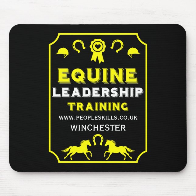Equine leadership Training Mouse Pad (Front)