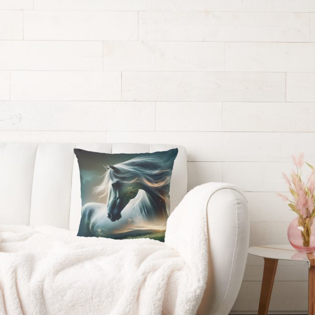 Equine Majesty Throw Pillow (Couch)