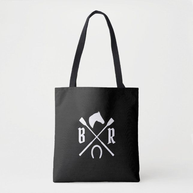 Equine Monogram Tote Bag (Front)