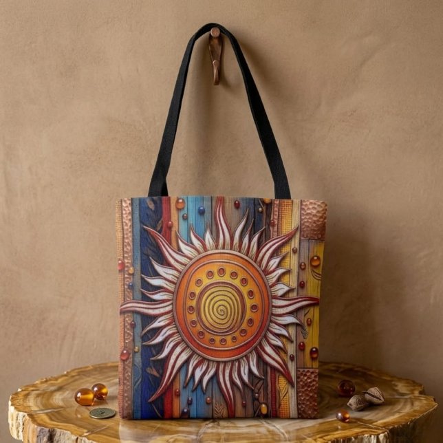 Equinox Mandala Sun Tote Bag (Creator Uploaded)