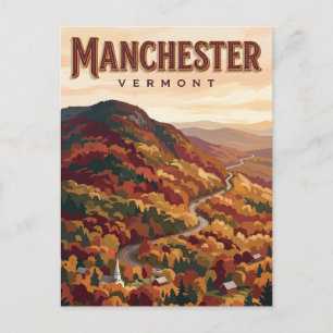 Equinox Mountain Manchester Vermont Postcard