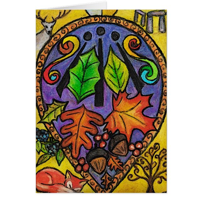 Équinoxe/Mabon/Alban Elfed d'automne (Devant)