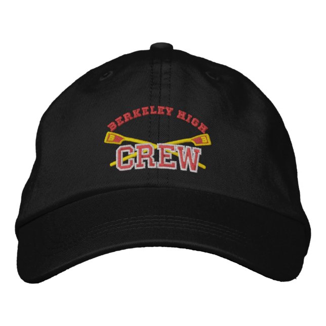Équipage BHS - Casquette de baseball réglable - Lo (Devant)