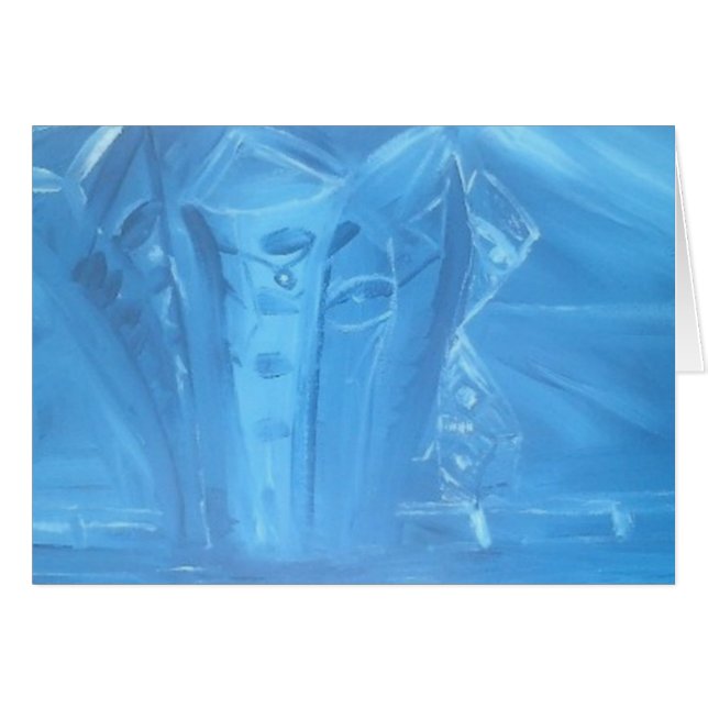 Équipage de la ville bleue (Devant horizontal)