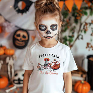 Équipage effrayant T-shirts assortis pour Hallowee