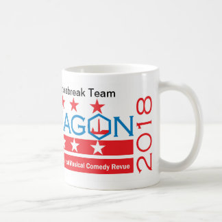 Équipe 2018 de Newsbreak d'hexagone tasse de 11