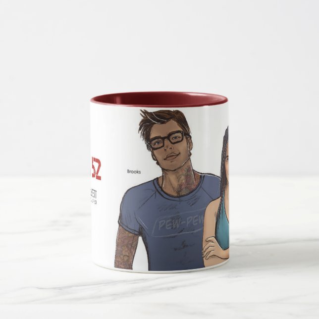 Équipe 52 Mug - Callie et Brooks (Centre)