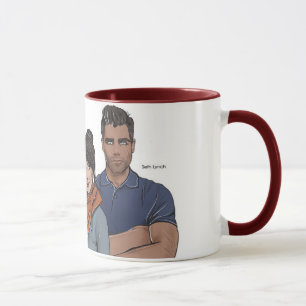 Équipe 52 Mug - Seth et janvier