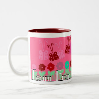 Équipe cycliste Fran Butterfly Mug