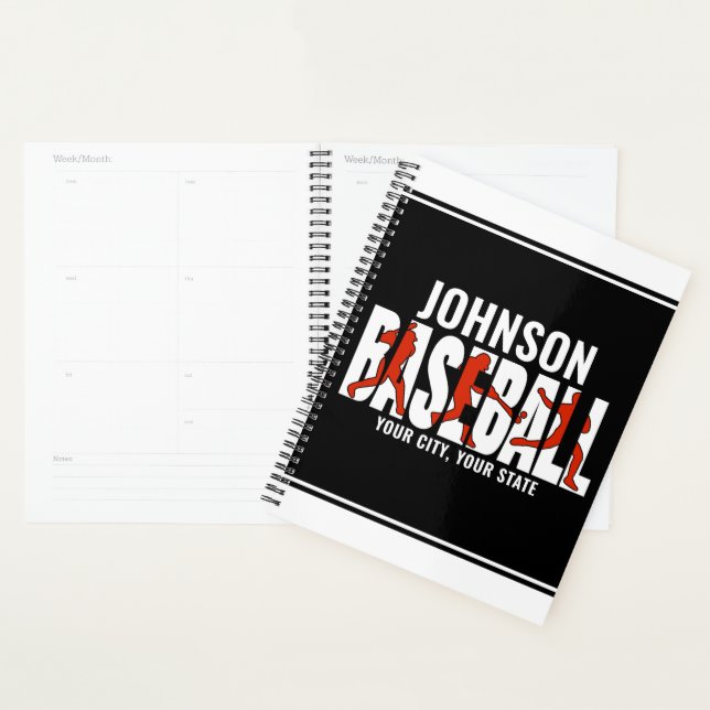 Équipe de baseball AJOUTER NOM Champion Joueur de  (Devant avec enveloppe)