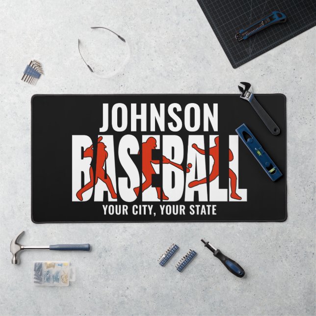 Équipe de baseball AJOUTER NOM Champion Joueur de  (Poste de travail)