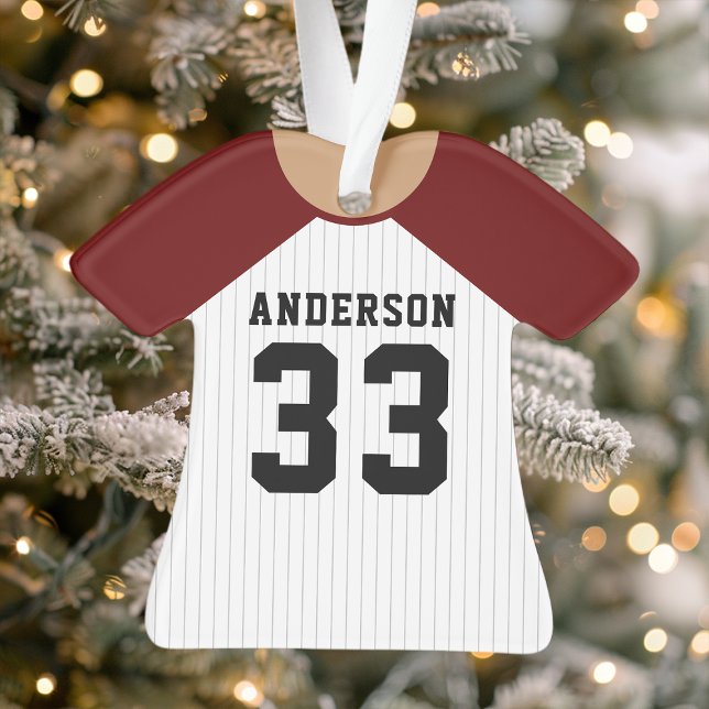Équipe de baseball Jersey Sports Maroon Uniforme (Créateur téléchargé)