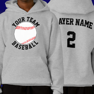 Équipe de baseball personnalisée, Nom et numéro du