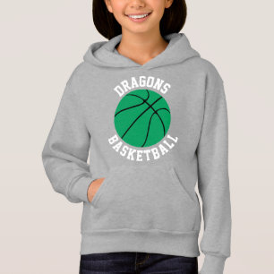 Équipe de basket-ball vert Nom et numéro personnal
