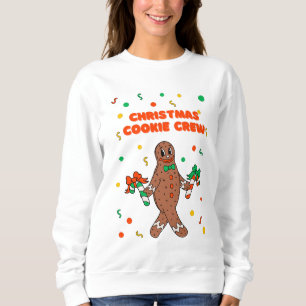 Équipe de biscuits de Noël Sweatshirt pain d'épice