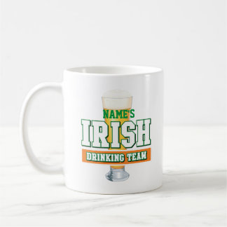 Équipe de boisson irlandaise personnalisée Mug giv
