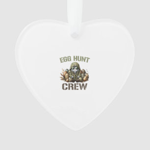 Équipe de chasseur d'oeufs de Pâques Camo Chasse T