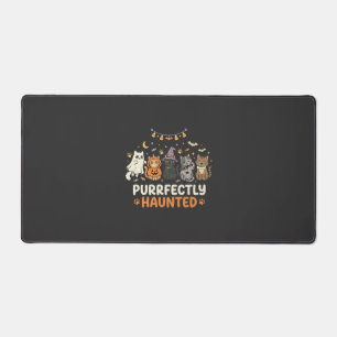 Équipe de chat hanté Halloween