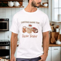Équipe de cuisson de Noël T-Shirt Testeur de goût