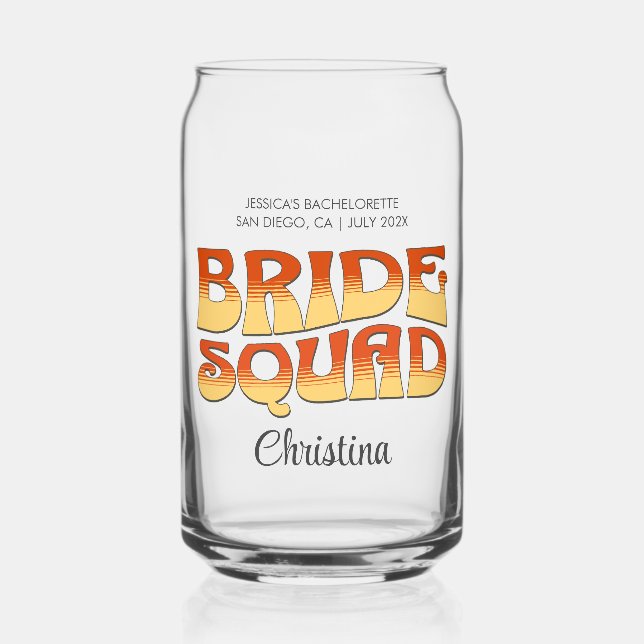 Équipe de la mariée Fête de jeune fille en vue du  (Recto)