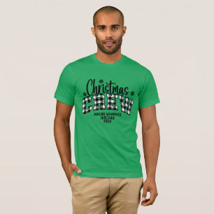 Équipe de Noël familiale T-shirt 2024