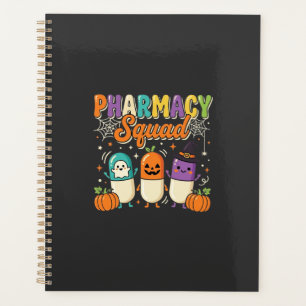 Équipe de pharmacie Halloween Ghost Pills Design_1