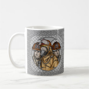 Équipe de pompiers mug